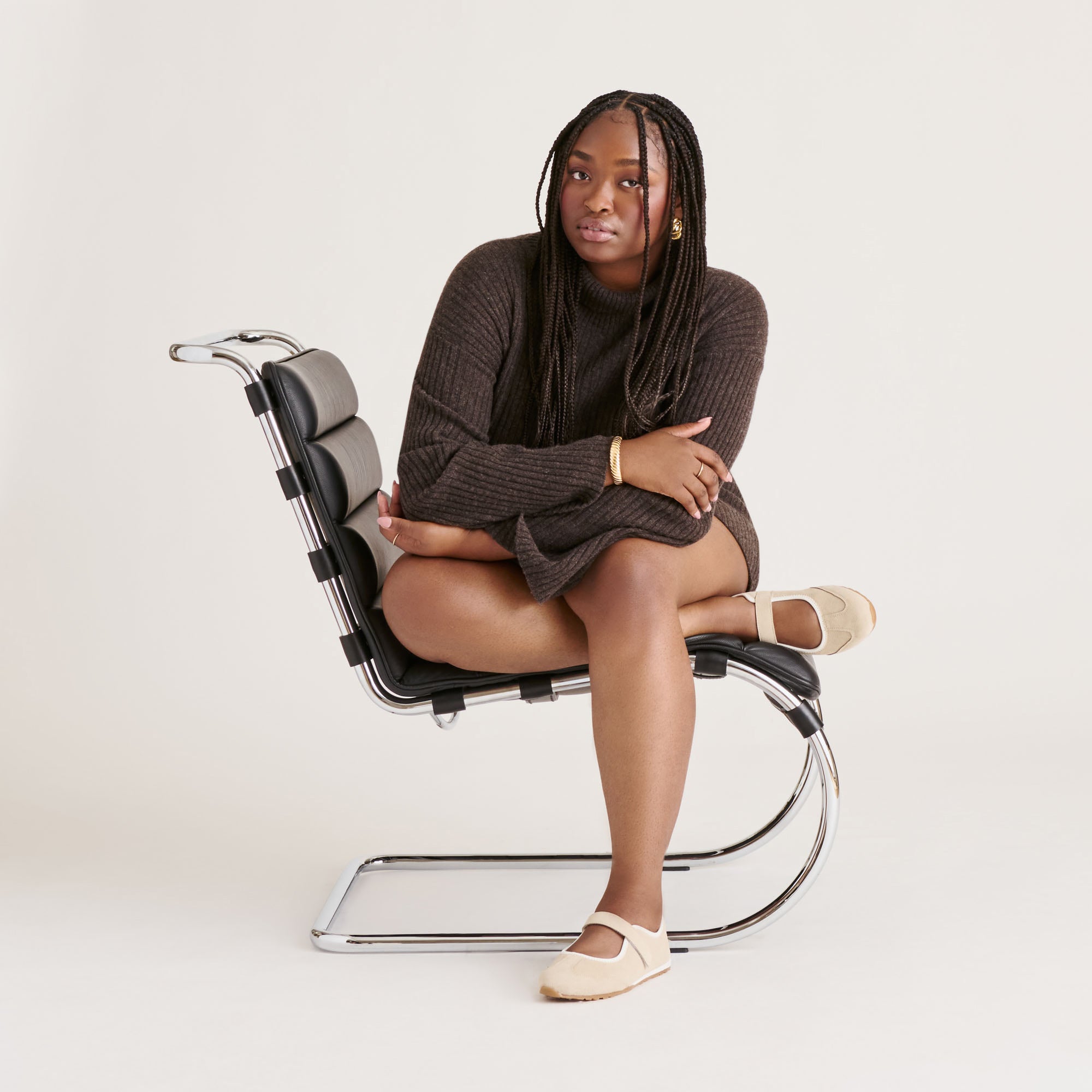 SOFYA SNEAKERS CAMEL SUEDE - Image 2