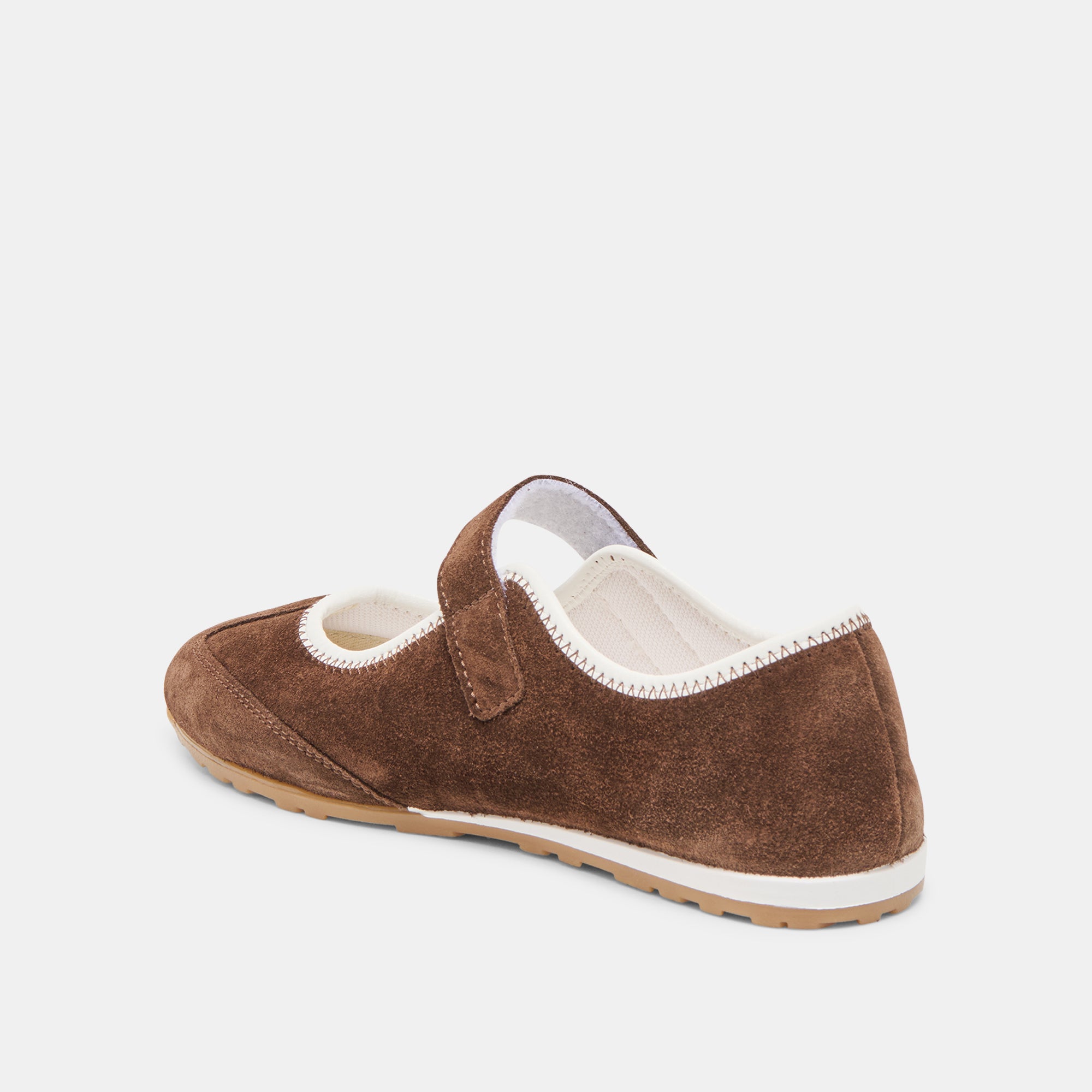 SOFYA SNEAKERS DK BROWN SUEDE - Image 5