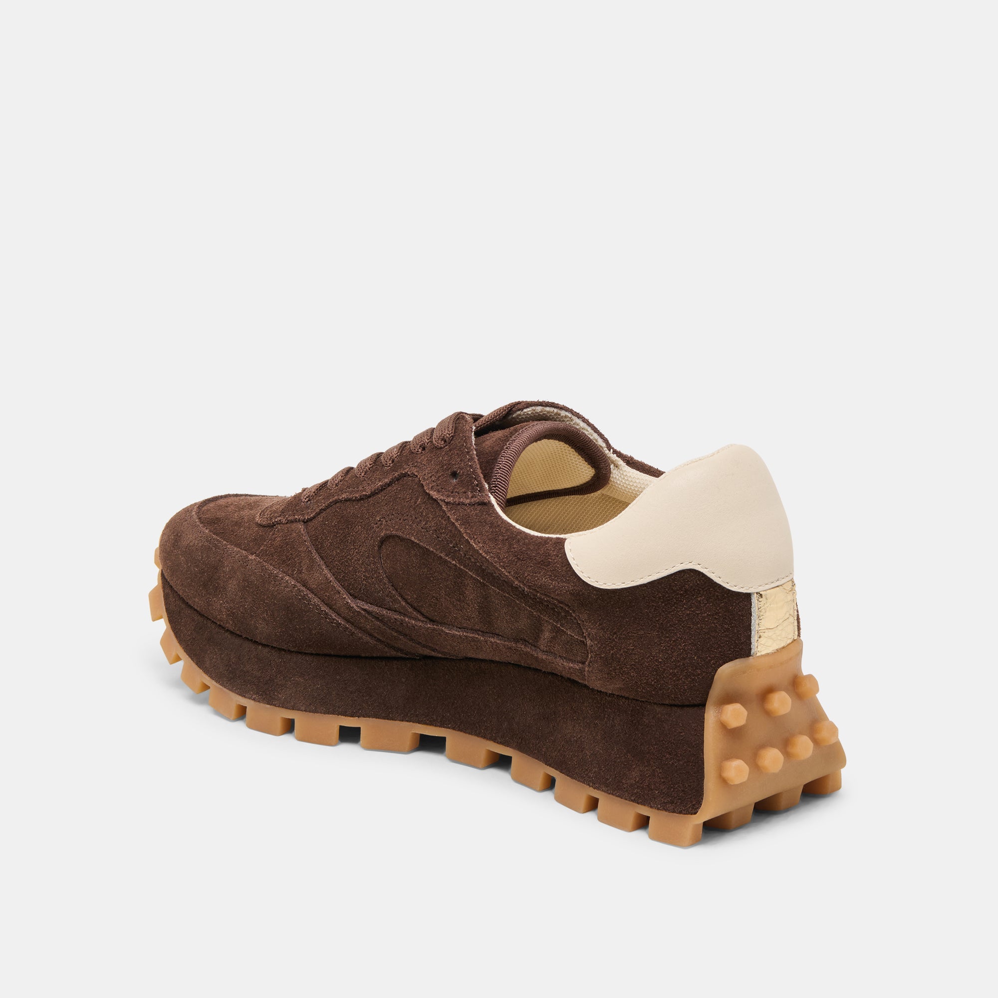 TRICIA SNEAKERS DK BROWN SUEDE - Image 5