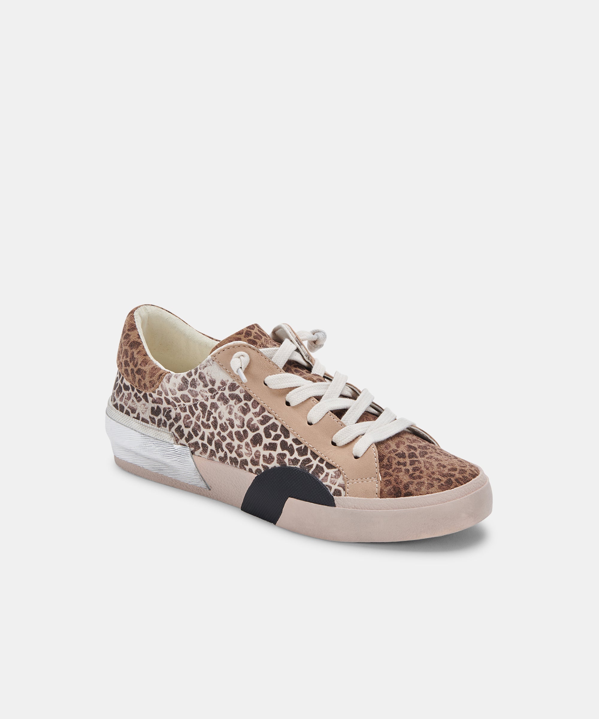 ZINA SNEAKERS LEOPARD MULTI DUSTED SUEDE - re:vita - Image 3