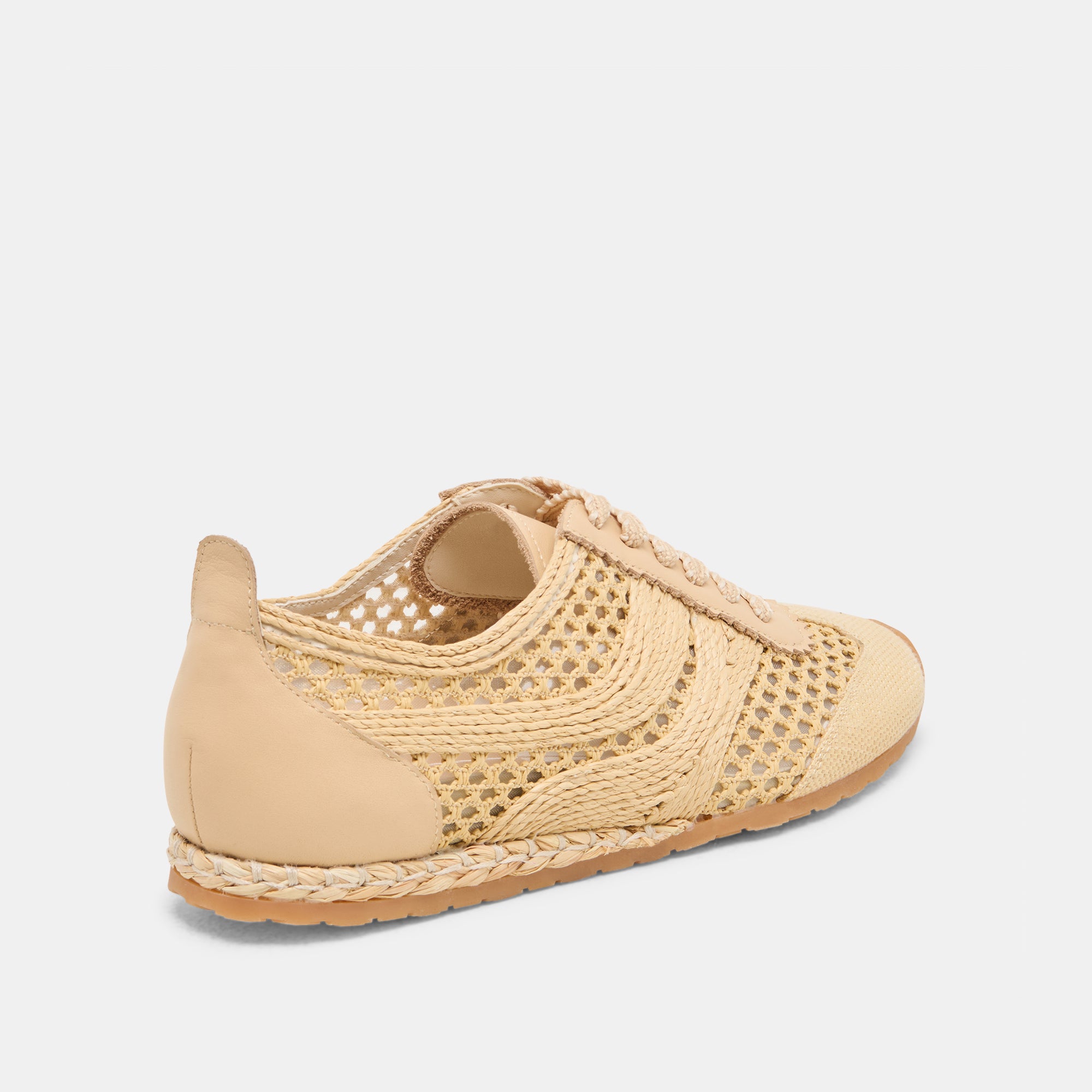 DREAM SNEAKERS LT NATURAL WOVEN RAFFIA - Image 5