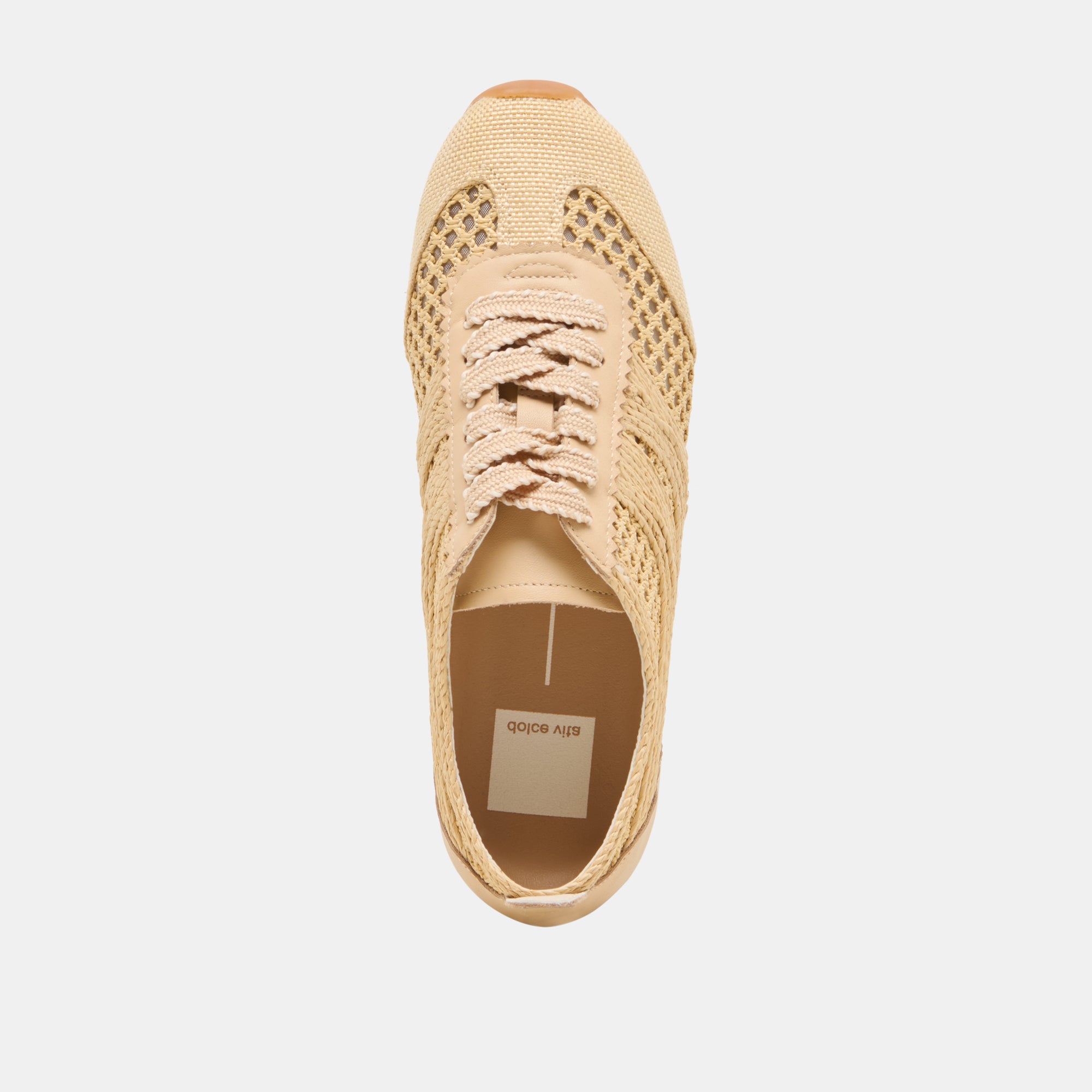 DREAM SNEAKERS LT NATURAL WOVEN RAFFIA - Image 10