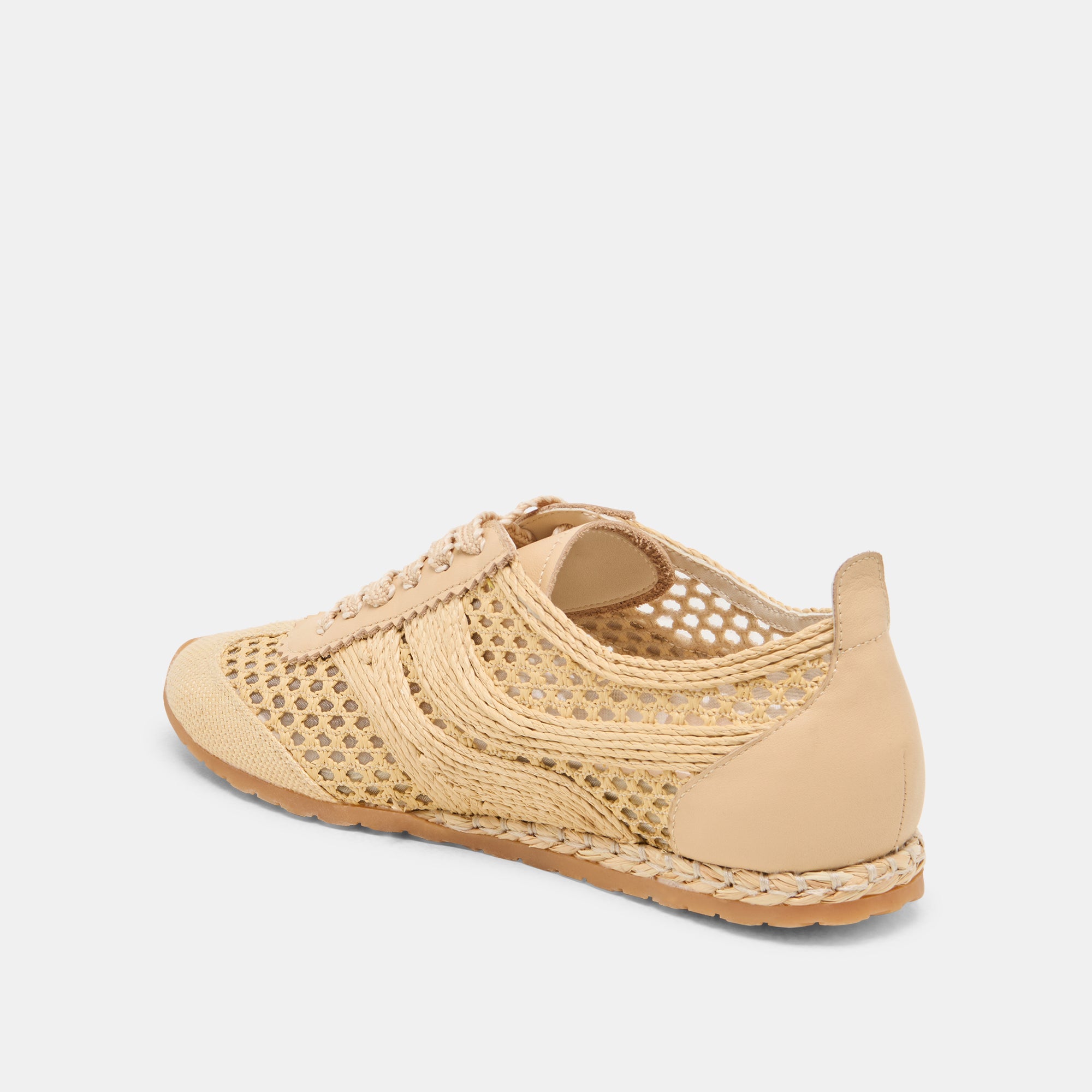 DREAM SNEAKERS LT NATURAL WOVEN RAFFIA - Image 7