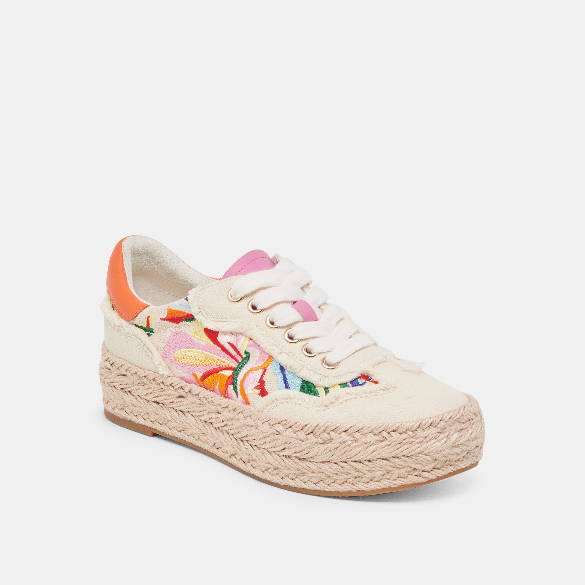 FREDY SNEAKERS FLORAL MULTI CANVAS - Image 3