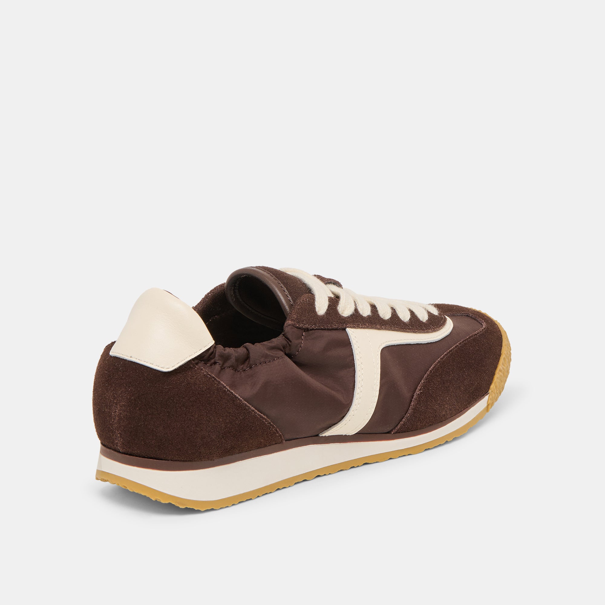 SARIYA SNEAKERS DK BROWN NYLON - Image 5