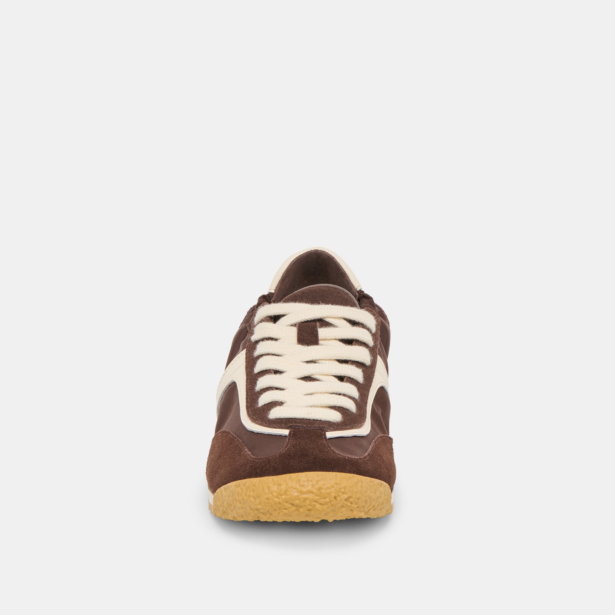 SARIYA SNEAKERS DK BROWN NYLON - Image 8