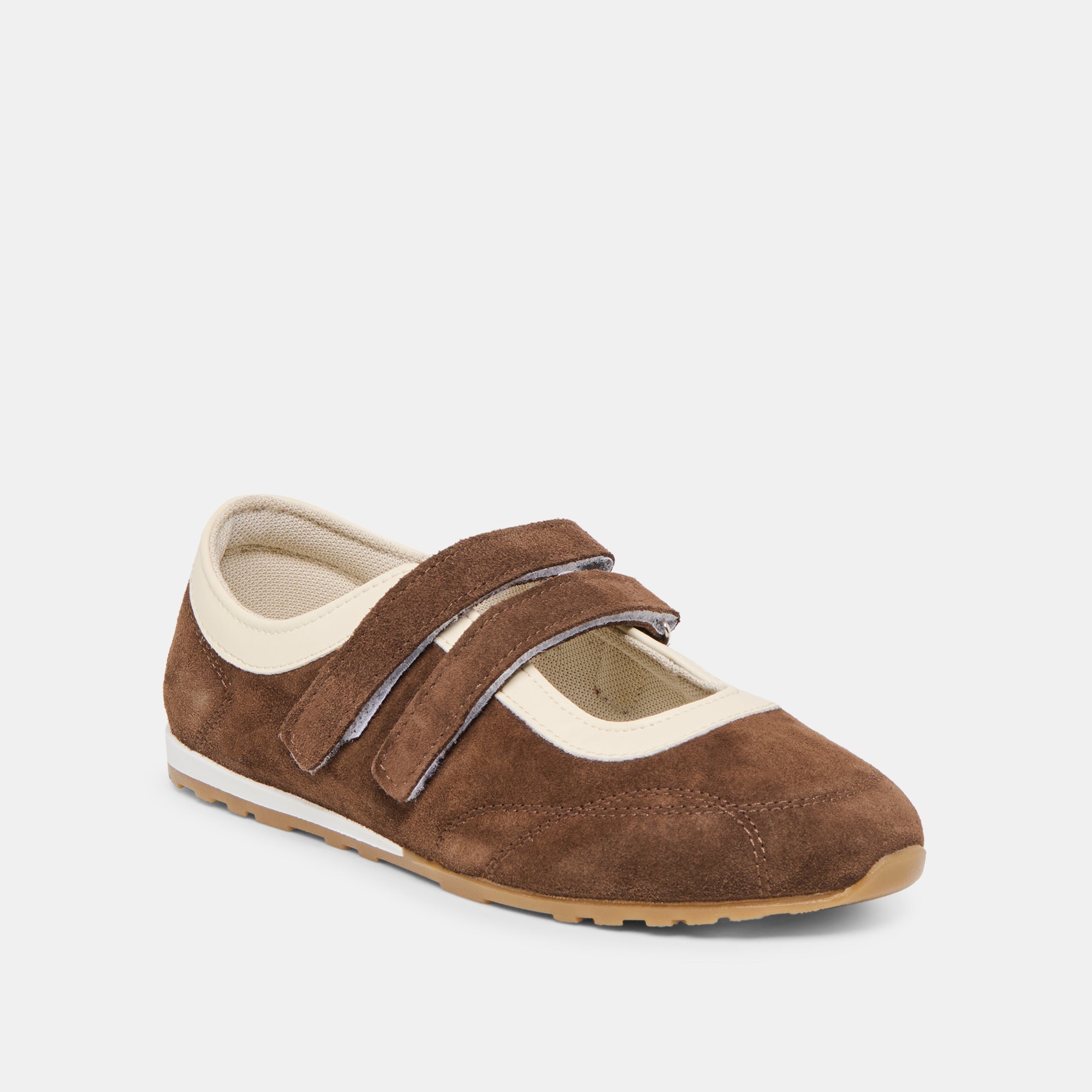 SWAN SNEAKERS DK BROWN SUEDE - Image 2