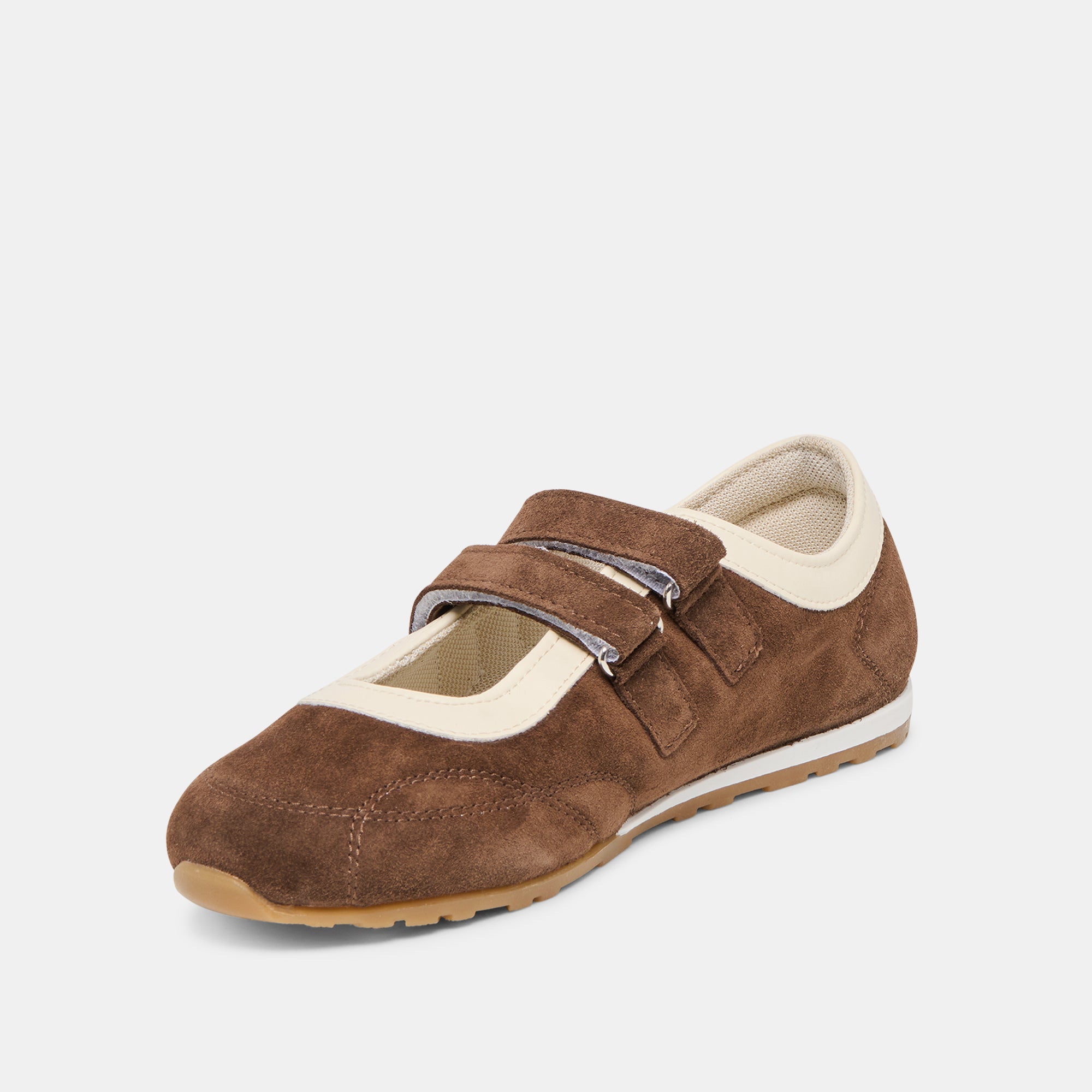 SWAN SNEAKERS DK BROWN SUEDE - Image 4