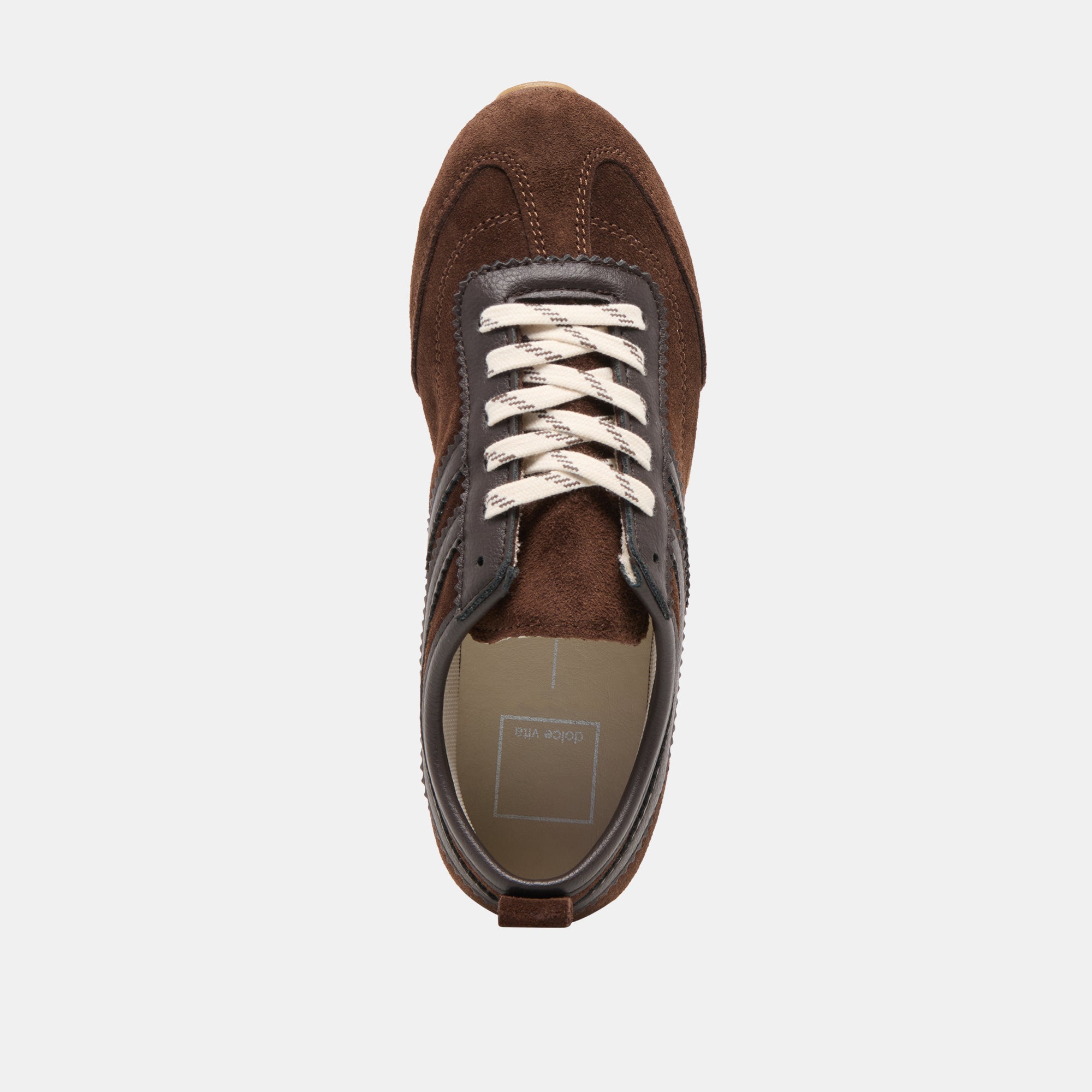 VIPER SNEAKERS DK BROWN SUEDE - Image 8