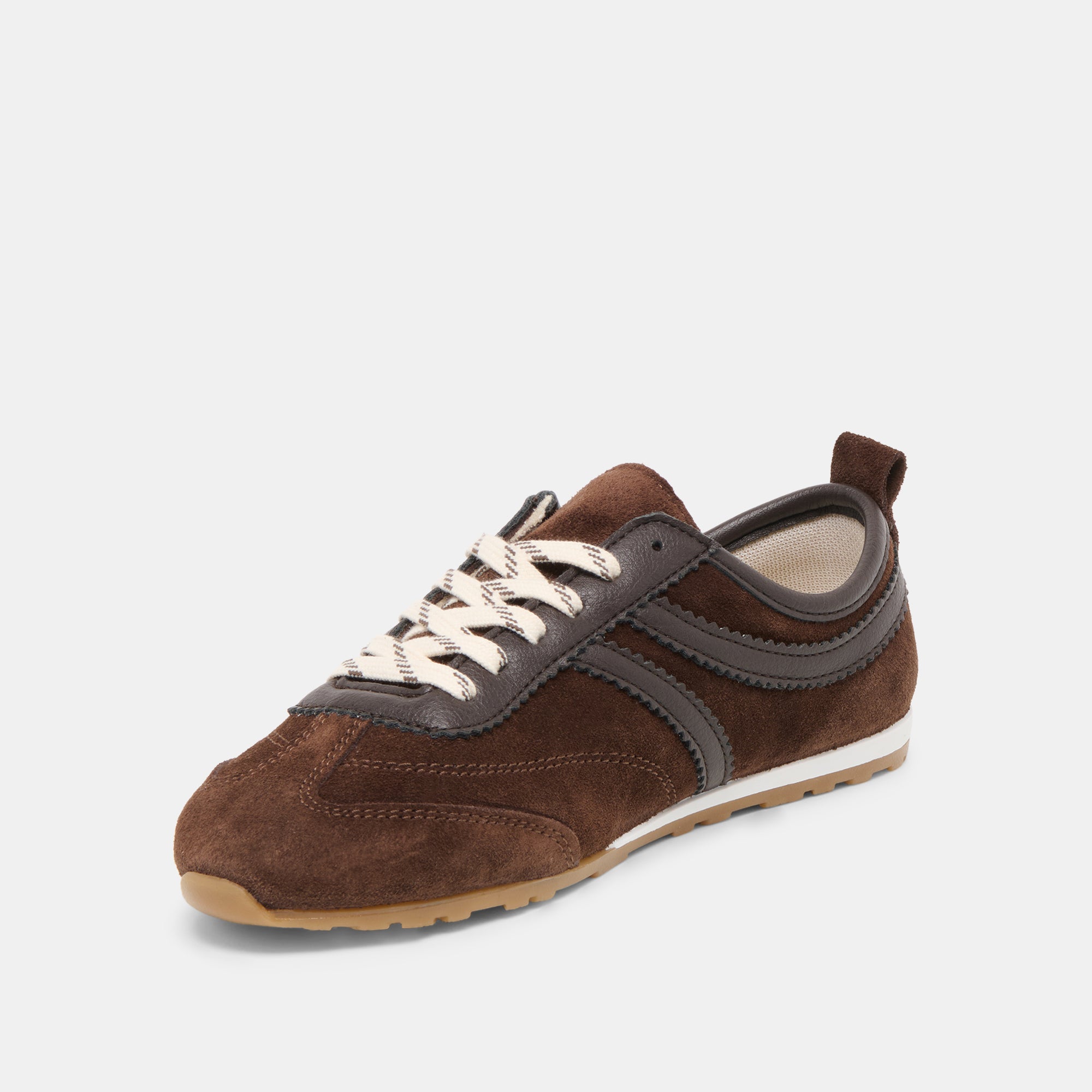 VIPER SNEAKERS DK BROWN SUEDE - Image 4