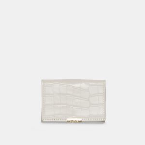 MINI-ME WALLET WHITE CROCO STELLA