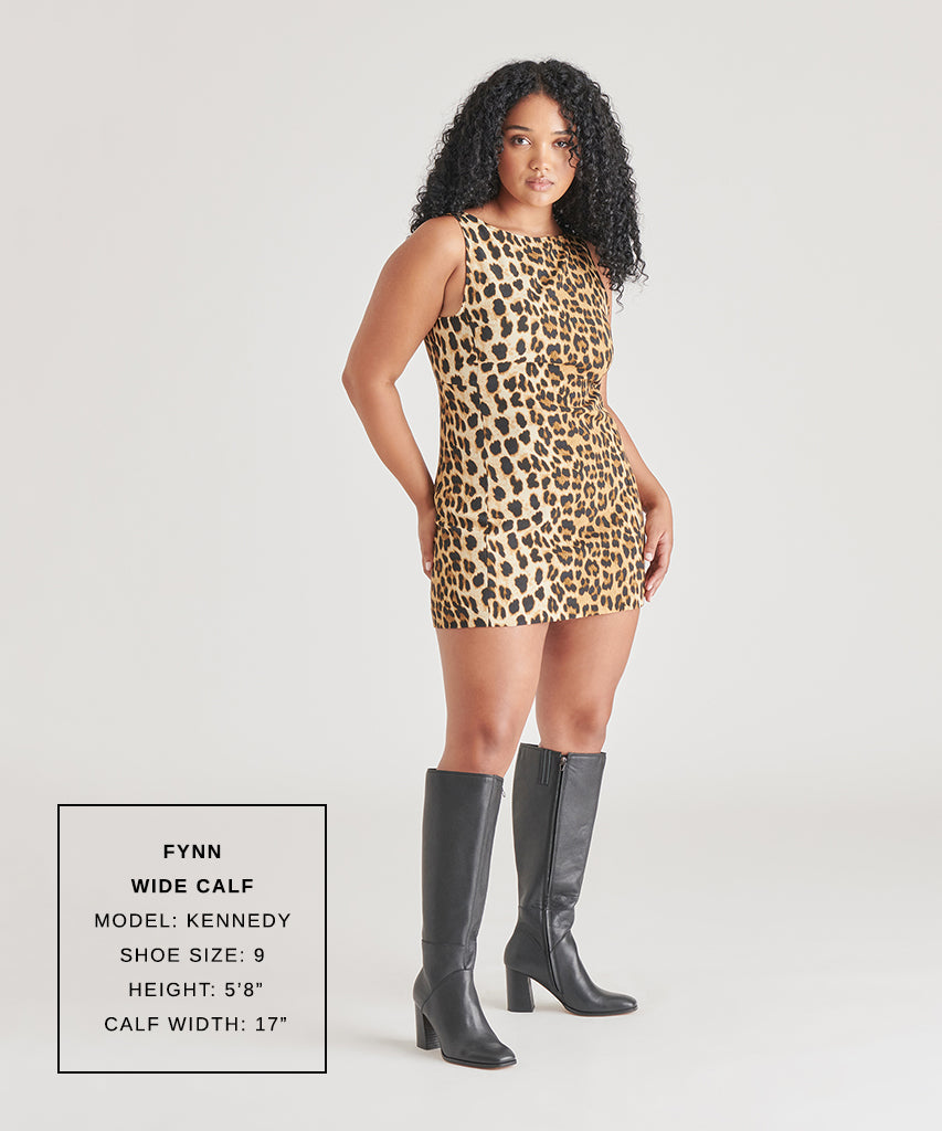 FYNN WIDE CALF BOOTS ONYX LEATHER - Image 3