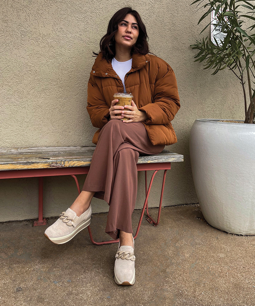 JHENEE SNEAKERS DUNE SUEDE - re:vita - Image 2