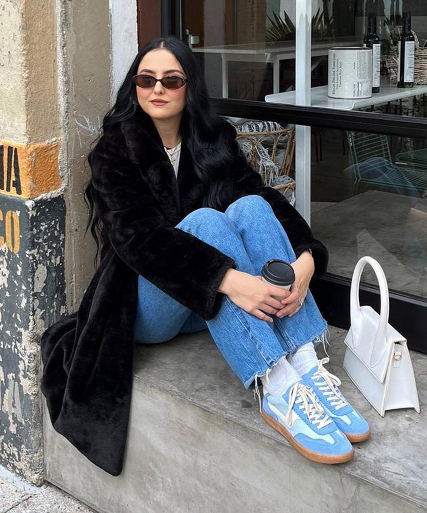 NOTICE SNEAKERS BLUE SUEDE - Image 8